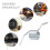 OUNONA 6 Pcs Spring for Hydraulic Jack Horizontal Spare Part 7