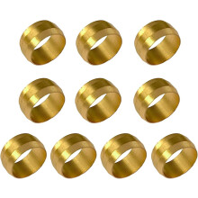 15mm Copper Compression Olives Copper - Pack of 10