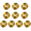 15mm Copper Compression Olives Copper - Pack of 10 1