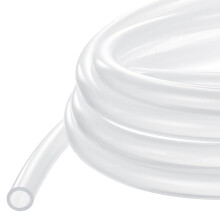 METALLIXITY Silicon Tubing(1/8" ID x 3/16" OD x 3Ft), Pure Silicone Hoses High Temp - for Printer, Hot Water Dispenser, Engine, Brewing, Fish Tank Ai
