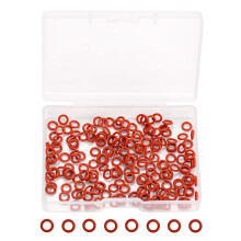 200 Pcs Seal Ring for Coffee Machine Brewing Group, Replacement Silicone Sealing O-rings for Espresso Machine Support Valve Steam Valve Maintenance P