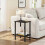 End Table with Charging Station and2-Tier Storage 2