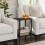 End Table with Charging Station and2-Tier Storage 4