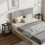 End Table with Charging Station and2-Tier Storage 8
