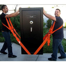 Lifting and Moving Straps, 2 Person Shoulder and Wrist Moving Belts for Carrying Heavy Objects Appliances Furnitures Without Back Pain Less Fatigue M