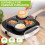 4-Cup Non-Stick Omelette Pan with Glass Lid 3