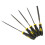 5pcs Steel Rasp Wood File Set Convenient Mini Assorted Flat File Kit 2