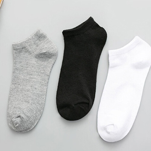 5 ζευγάρια unisex κάλτσες χωρίς εμφανίσεις με χαμηλό κόψιμο μέχρι τον αστράγαλο,