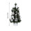 Mini LED Christmas Tree 30 x 10 cm Plastic Tabletop Decor 3