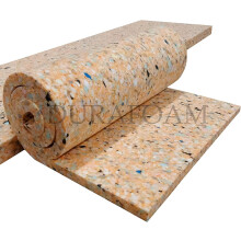 DURAFOAM High-Density Firm Recon Foam Pad – Reconstituted Cushion Foam for Seat, Bench, Crafting, Padding - 60" x 20" x 4" (~150 x 50 x 10 cm)
