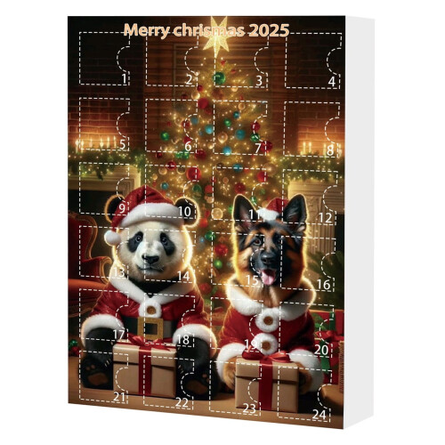 Féilire Aidbhinte Panda 24 Lá 1