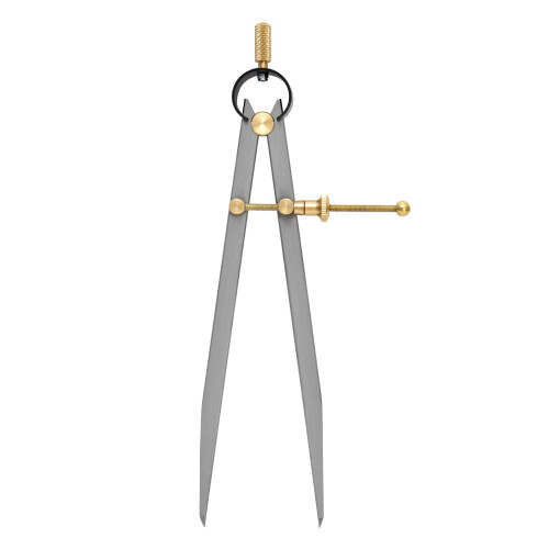 QWORK 8 Inch Spring Divider Calipers, Precision Spring Dividers Calipers for Geometry