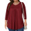 Μπλούζες Plus Size για γυναίκες, καλοκαιρινές μπλούζες, χιτώνας, 3/4 μανίκια, επίσημα 3