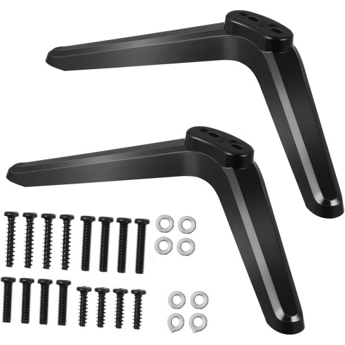 Suporte de reposição para TV compatível com TCL Roku TVs de 32 a 55 polegadas, na cor preta.
