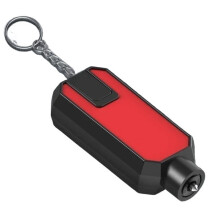 Emergency Car Escape Tool, Multi-Functional ABS Window Breaker Hammer, Seatbelt Cutter with Keychain
