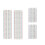 4PCS Breadboards Kit Include 2PCS 830 Point & 2PCS 400 Point Breadboard, Solderless Breadboards for Arduino Bread Boards Electronics for Circuits Pro 1