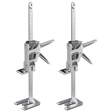 2 Pack Full Metal Labor Saving Arm Jack, Multi-Function Height Adjustment Lifting Device with Scale, 400kg load capacity,Two-Speed Descent Mod for In
