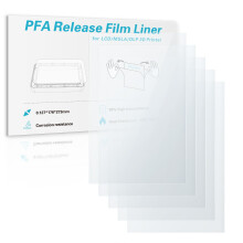 Saturn 4 Ultra PFA Release Liner Film 5PCS 273x176mm Compatible with Elegoo Saturn 2/3/4/4 Ultra/4 Ultra 16K Resin 3D Printers,0.127mm Thickness,High
