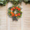 Fall Peony & Pumpkin Wreath – Front Door Garland 5