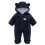 Φόρμα Lulshou Winter Bear από φλις για μωρά 12-18 μηνών – Ζεστή βελούδινη φόρμα αναρρίχησης 1