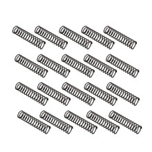 TA-VIGOR 20Pcs Compressed Spring, 12mm OD, 1.2mm Wire Size, 50mm Free Length, Spring Steel Construction Extended Mechanical Compression Springs for H