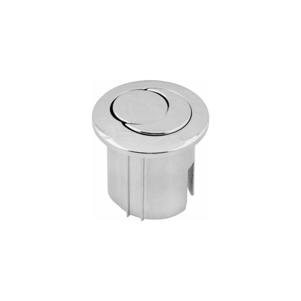Ah0001800r For Roca Dual Flush Chrome Push Button - Threaded Rods, Short Body D2d New 13838850