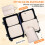 6er-Set Packwürfel, Gepäck-Organizer für Reiseaccessoires (Beige) 7