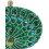 Γυναικεία vintage τσάντα clutch με χάντρες σε σχήμα παγωνιού, 1 τεμάχιο 6