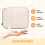 6er-Set Packwürfel, Gepäck-Organizer für Reiseaccessoires (Beige) 3