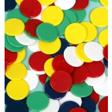 Counters, pack of 100 x 22mm.diameter-00521