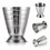Wijnglas metalen maatbeker 75 ml 8