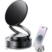 Soporte magnético para teléfono Prosperousk con ventosa – Soporte retráctil ajustable de 360 para coches, gimnasios, espejos y superficies