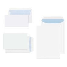 Mixed Size Pack Standard / A5 / A4 No Window SELF Seal Envelopes Plain White DL