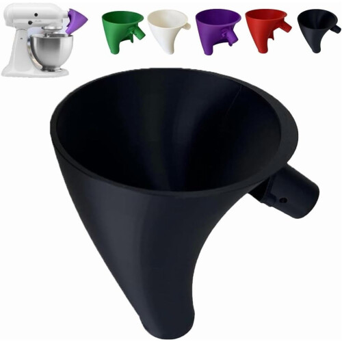 Χωνί αλευριού για μίξερ KitchenAid – Συμβατό με κεφαλή Artisan KSM150 5-Qt με κλίση, για υγρό