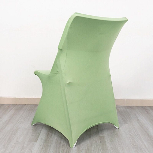 BalsaCircle6Sage Green Spandex Stretchable Solid Covers ... 2
