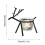 Κηροπήγια ρεσώ Staron Reindeer, Μεταλλικά vintage κεριά από σίδερο με τάρανδο, 4