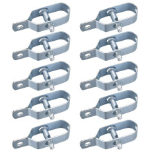 10 Pcs Fence Wire Tensioners, Fencing Line Wire Tightener, 90mm Garden Wire Lock Fence Adjuster Cable Tensioner Ratchet Cable Rope Turnbuckle Wire St