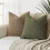 Μαξιλαροθήκες Boucle, Neutral Green, 16x16 ίντσες, 2 τεμάχια 4
