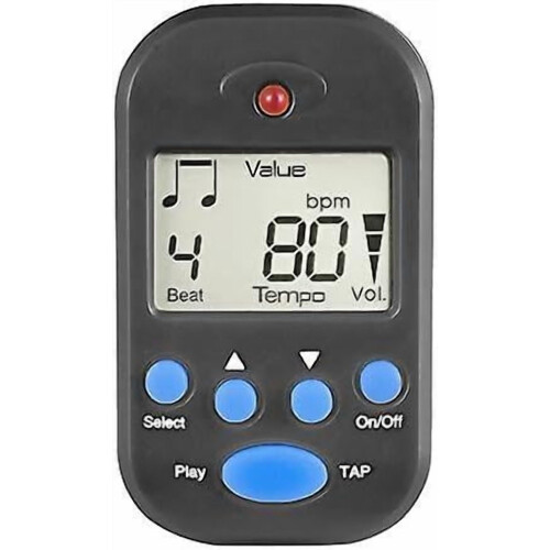 Digital Metronome Portable Clip-On with Battery