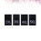 Clothing Size Labels Black Sew-In 400 Pieces 1