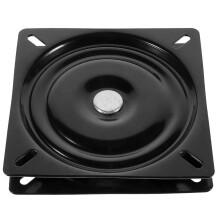 OUNONA1 szt. Obrotowy talerz obrotowy do stojaka pod telewizor, obrót o 360 stopni, 17,50 x 17,50 x 2,30 cm