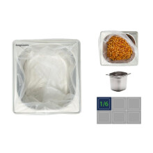 Easy Liners 1/6 Bain Marie Liners - 100 Pack