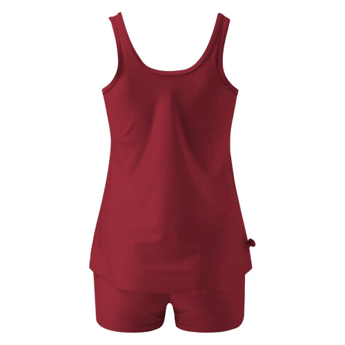 Μαγιό Tankini για γυναίκες, Μαγιό δύο τεμαχίων με γραφικά, αμάνικο τοπ με σορτς για 2