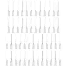 PATIKIL Blunt Tip Dispensing Needles 1.5 Inch, 50 Pcs 27G Industrial Liquid Dispenser Needle with Lure Lock for Refilling Liquid Inks Adhesive Glue