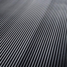 Black Rubber Matting Roll | Heavy Duty, Indoor & Outdoor, Non-Slip, Waterproof & Easy to Cut | Ideal for Garage, Van, Gym, Sheds | 1m Width 3mm Thick