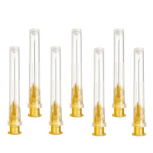 Pack of 100pcs 25G x 5/8 inch (16 mm) Stainless Steel Delivery Tube, Various Sizes: 18G/19G/20G/21G/22G/23G/25G/26G/27G/30G, Individually Packed, Ref