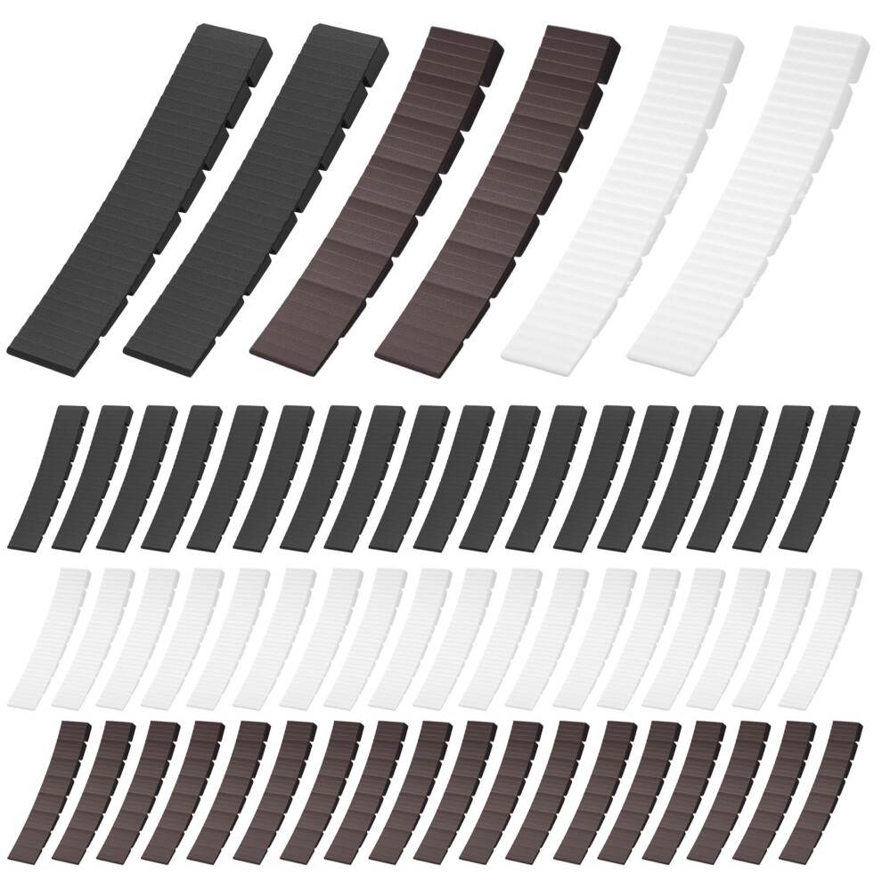 60 Pcsfurniture Shims Leveling Wedges,Furniture Levelers Pads,Furniture Levellers, Flexible Plastic Wedges For Levelling Feet, Stackable Plastic Wedg 85975163
