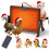 Chicken Brooder Heater,180W Chick Brooder Heating Plate with Remote Control Chick Warmer Heater with Led Light& Angle Perfect Chicken Coop Accessorie 1