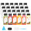 250 ml Plastic Juice Bottles 24 Pack Empty Plastic Water Bottles with Caps, Bulk 1