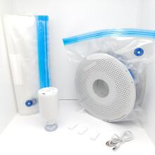 20-Pack Vacuum Bags with Electric Pump, Airtight Storage for 3D Filament, 40s Quick Seal, Moisture & Mold Proof